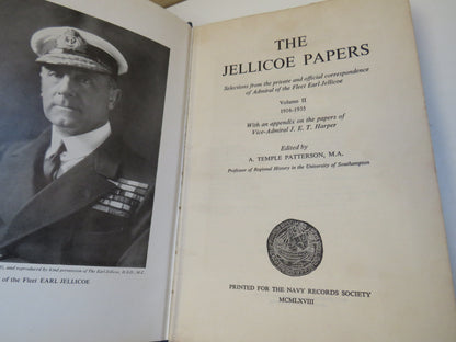The Jellicoe Papers Selections From The Private and Official Correspondence of Admiral of the Fleet  book image 2