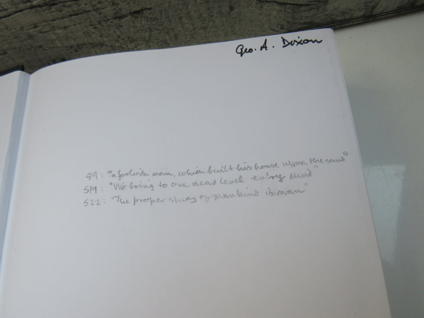 The Oxford Dictionary of Quotations Fourth Edition Edited By Angela Partington 1992