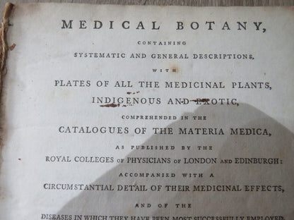 Medical Botany Containing Systematic and General Descriptions With Plates of All Medicinal Plants By book image 4