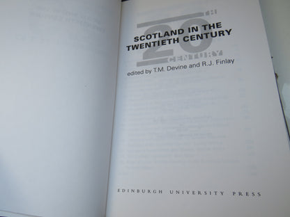 Scotland In The Twentieth Century Edited By T.M. Devine and R.J. Finlay 1996 book image 4
