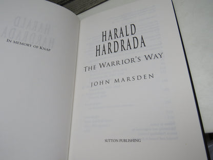 Harald Hardrarda The Warrior's Way by John Marsden (History Book, 2007) book image 3
