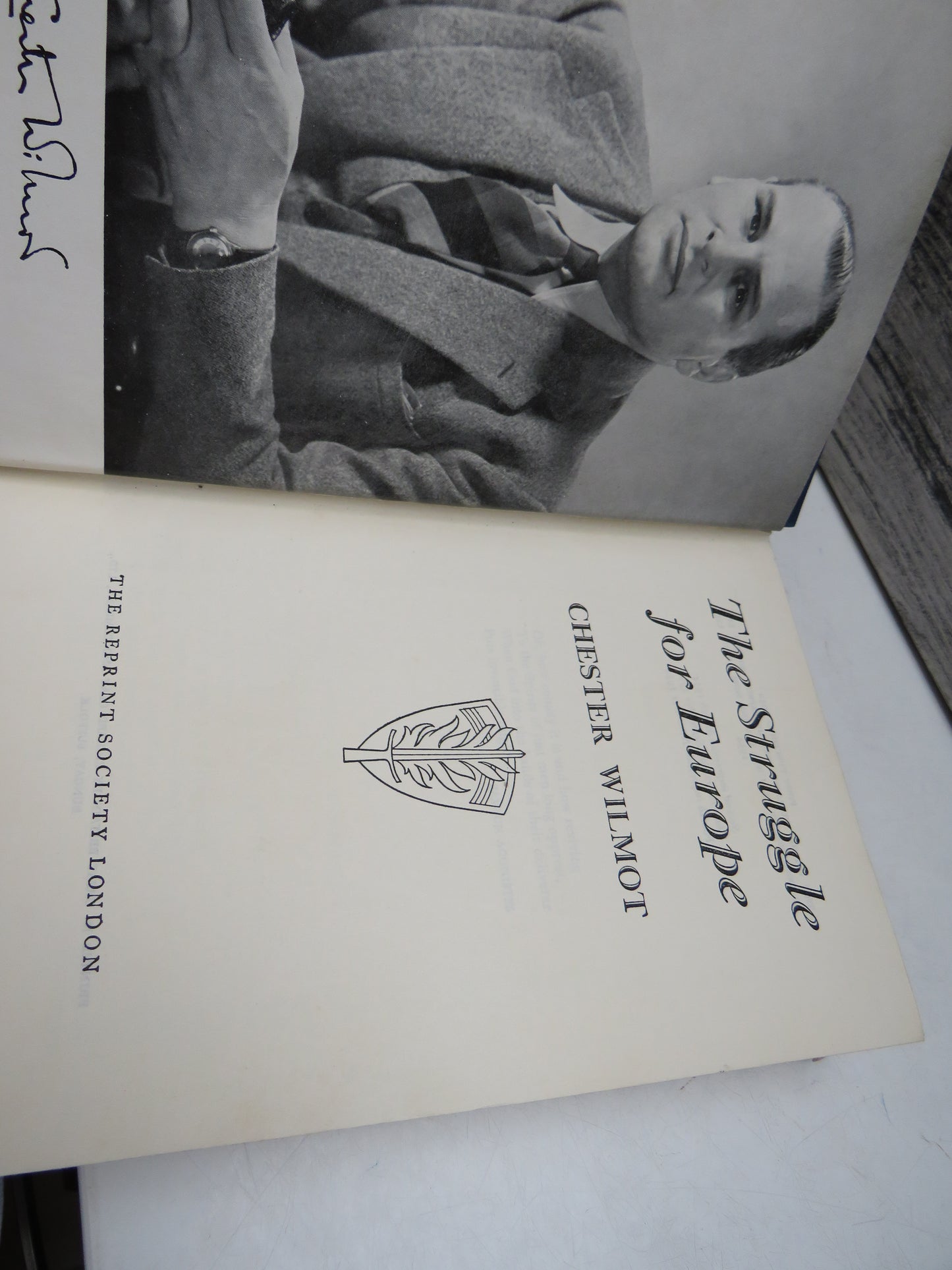 The Struggle for Europe by Chester Wilmot (WWII History Book, 1954)