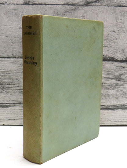 The Satanist by Dennis Wheatley (Thriller Book, 1960) book front cover