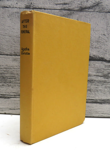 After The Funeral by Agatha Christie (Crime Fiction Book, 1954) book front cover