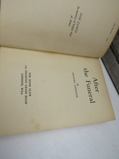 After The Funeral by Agatha Christie (Crime Fiction Book, 1954) book image 4