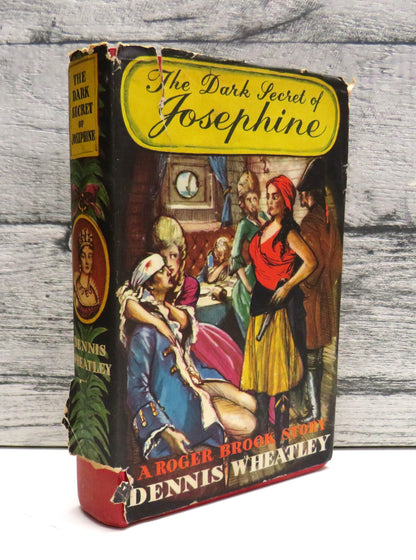 The Dark Secret of Josephine by Dennis Wheatley (Thriller Book, 1955) book front cover