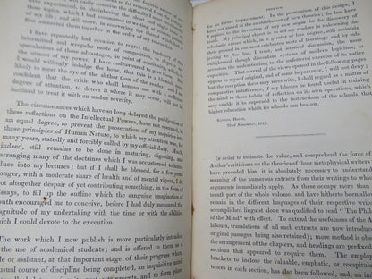 Elements of The Philosophy of The Human Mind In Two Parts By Dugald Stewart 1843