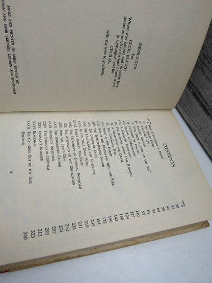 The Dark Secret of Josephine by Dennis Wheatley (Thriller Book, 1955) book image 4