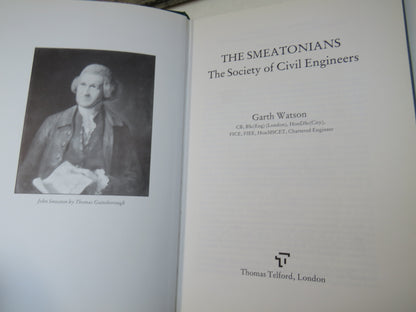 The Smeatonians The Society of Civil Engineers By Garth Watson 1989 book image 3