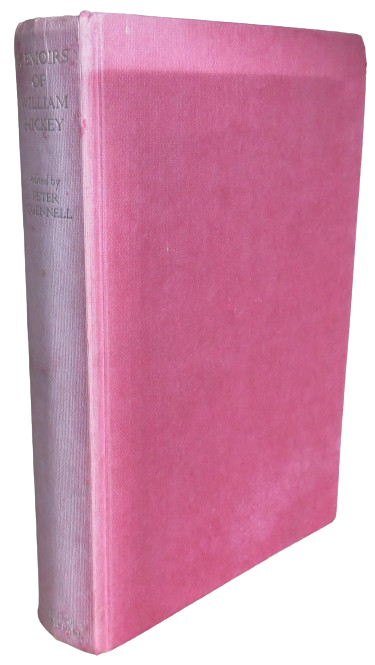 Memoirs of William Hickey Edited by Peter Quennell 1975 book front cover