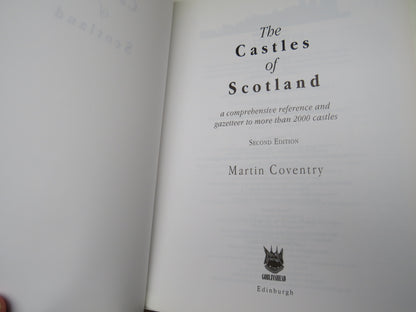 The Castles of Scotland By Martin Coventry 1997 2nd Edition