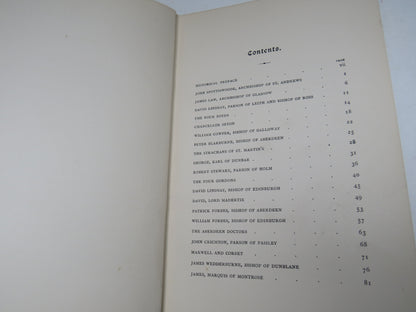 Scots Worthies 1560-1688 Thirty-Five Sketches By Rev. J. B. Craven 1894