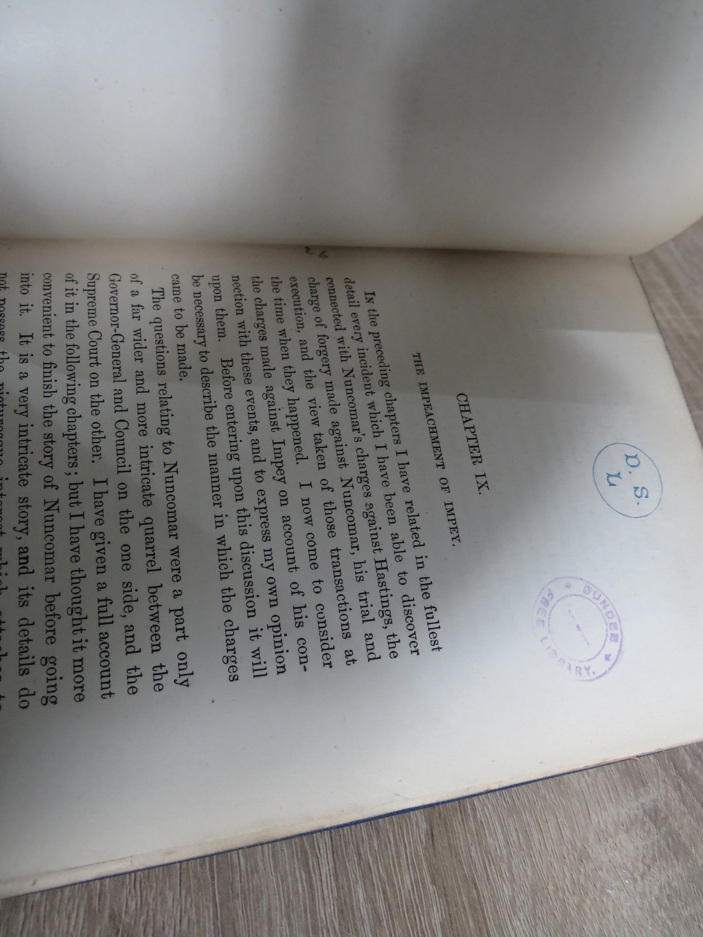 The Story of Nuncomar and the Impeachment of Sir Elijah Impey By Sir James Fitzjames Stephen Vol I & II 1885