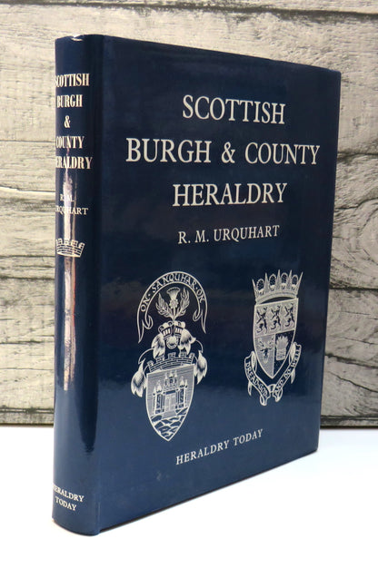 Scottish Burgh and County Heraldry By R. M. Urquhart 1973 book front cover
