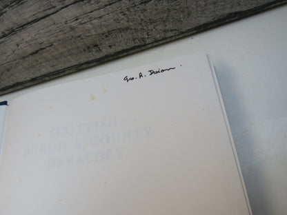 Scottish Burgh and County Heraldry By R. M. Urquhart 1973 book image 3