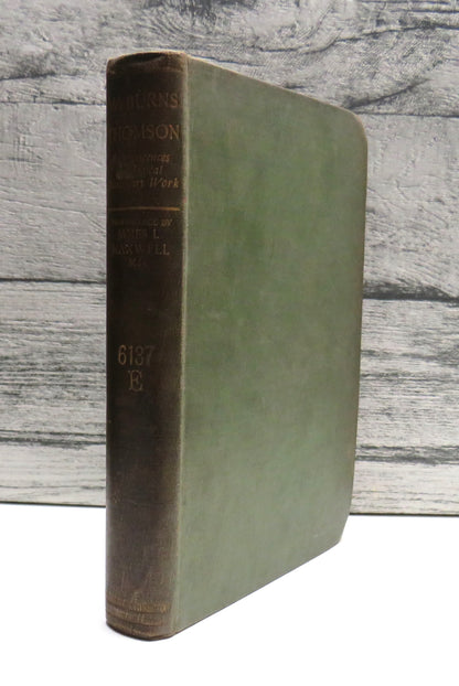 W. Burns Thomson Reminiscences of Medical Missionary Work 1895