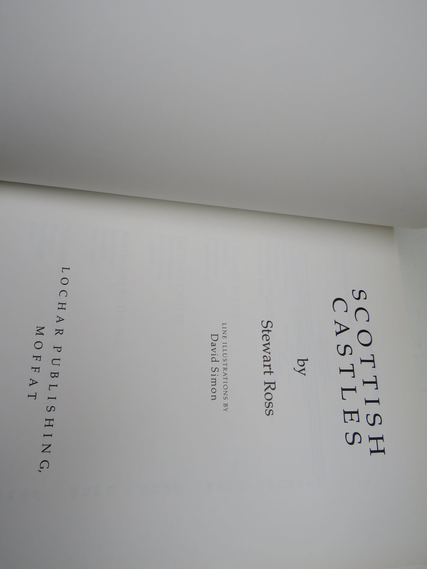 Scottish Castles By Stewart Ross 1990