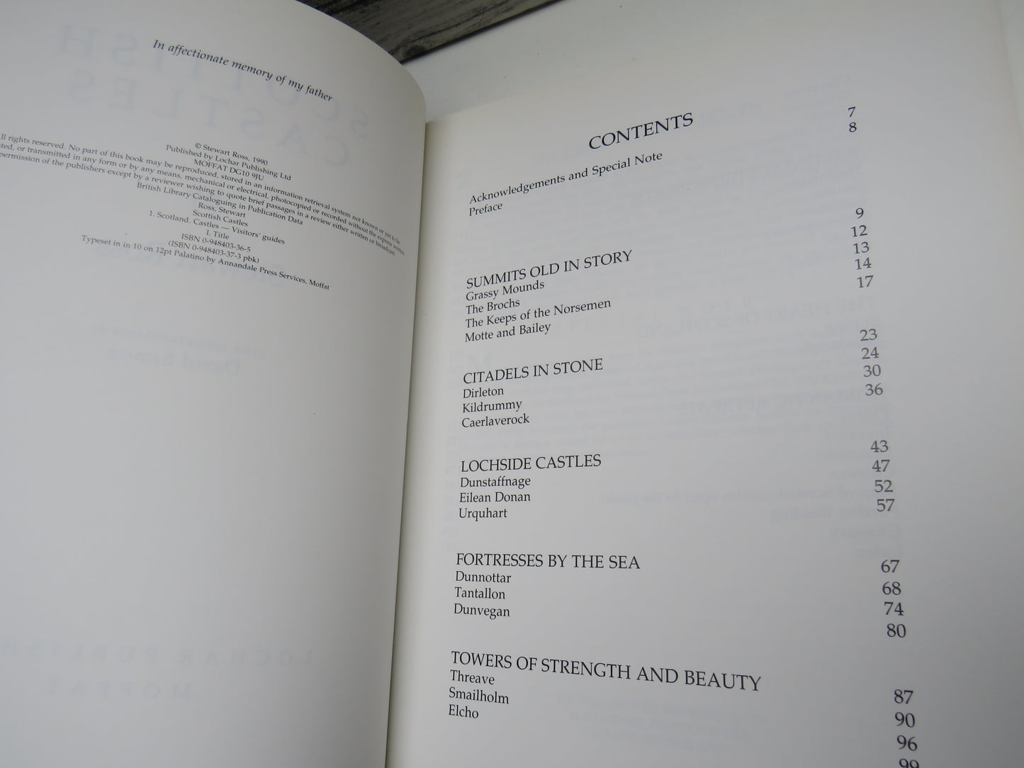 Scottish Castles By Stewart Ross 1990