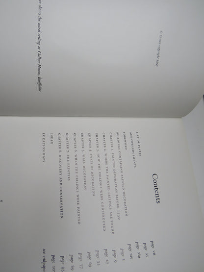 The Painted Ceilings of Scotland 1550-1650 By M. R. Apted 1966