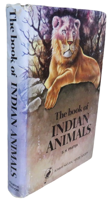 The Book of Indian Animals By S.H. Prater 1980 book front cover