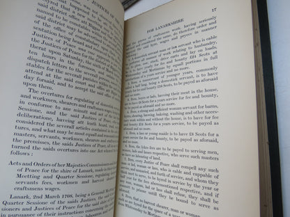 The Minutes Of The Justices Of The Peace For Lanarkshire 1707-1723 Transcribed and Edited By Charles book image 6