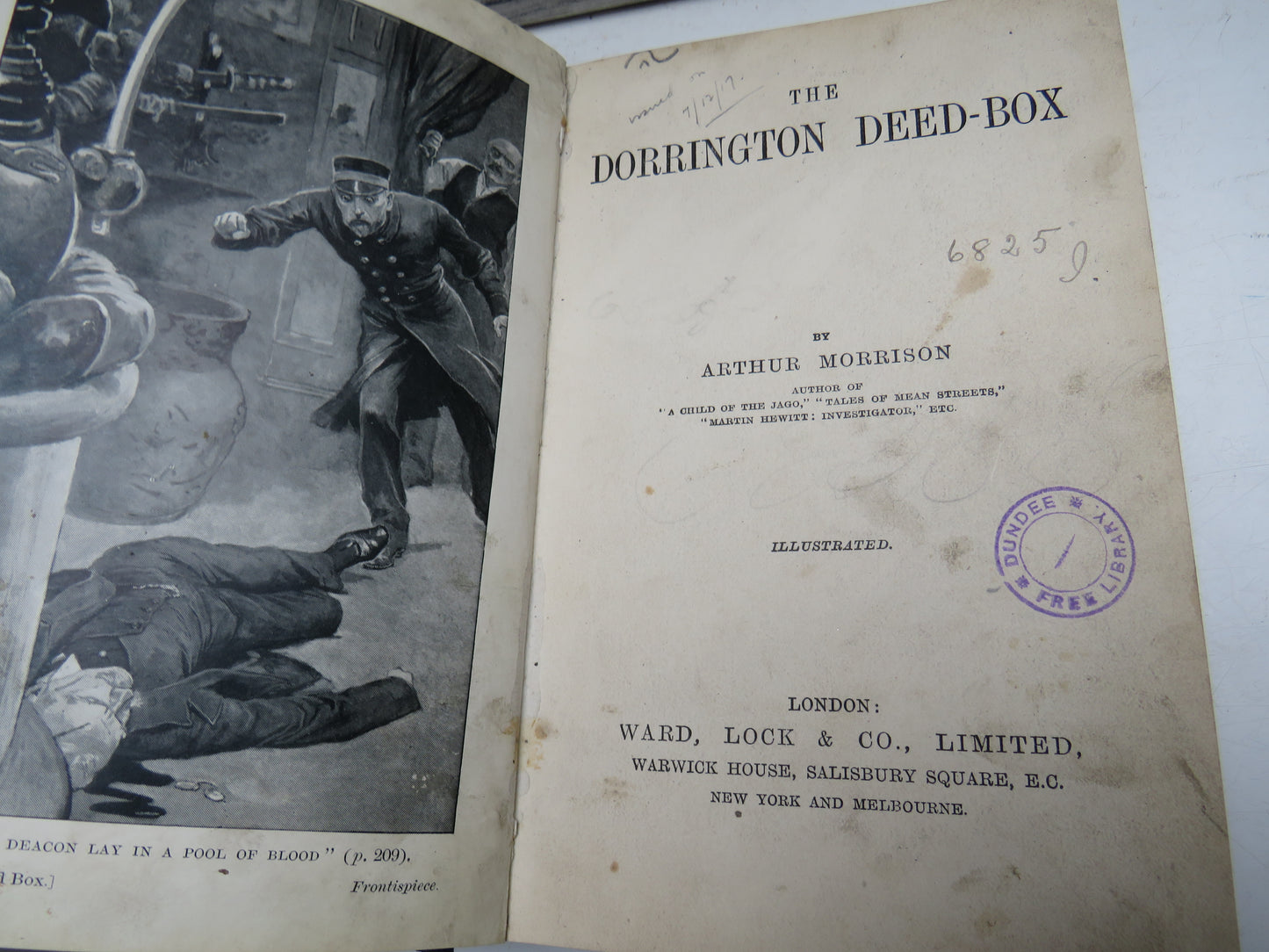The Dorrington Deed-Box By Arthur Morrison