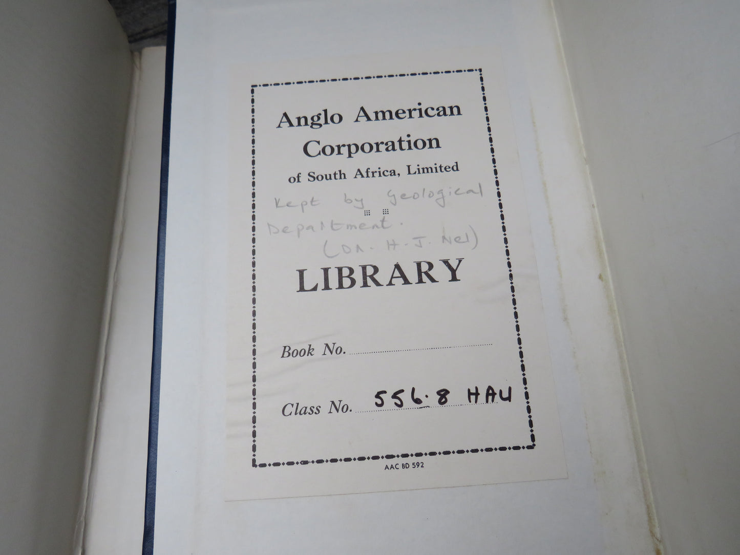 Geological History of Southern Africa By S. H. Haughton 1969