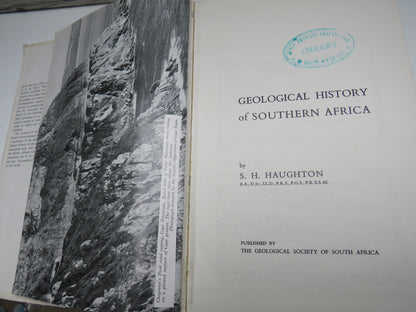 Geological History of Southern Africa By S. H. Haughton 1969