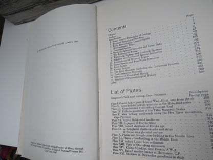 Geological History of Southern Africa By S. H. Haughton 1969
