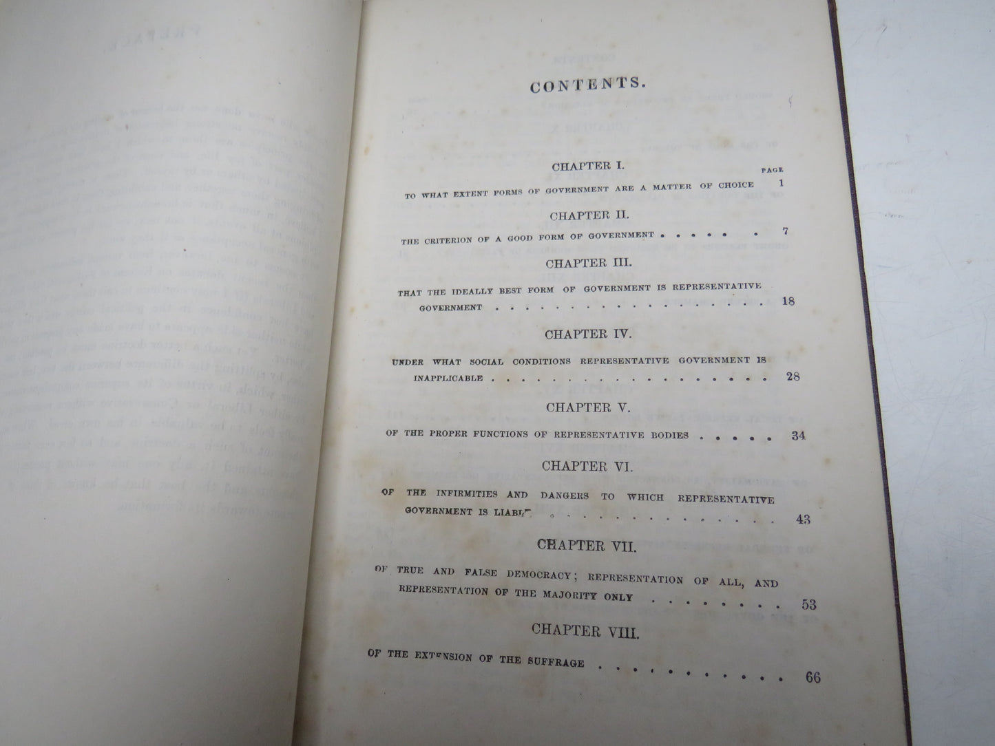 Considerations On Representative Government By John Stuart Mill 1876