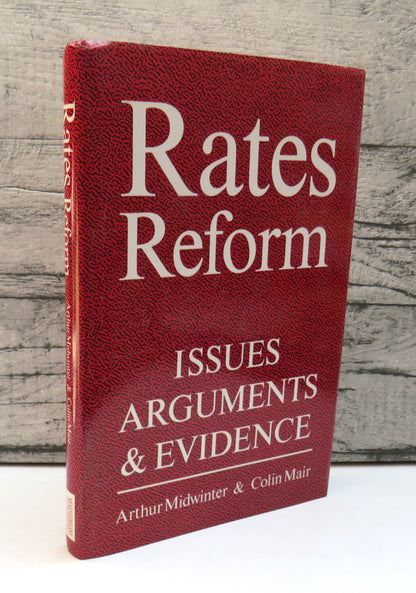 Rates Reform Issues Arguments & Evidence By Arthur Midwinter & Colin Mair book front cover