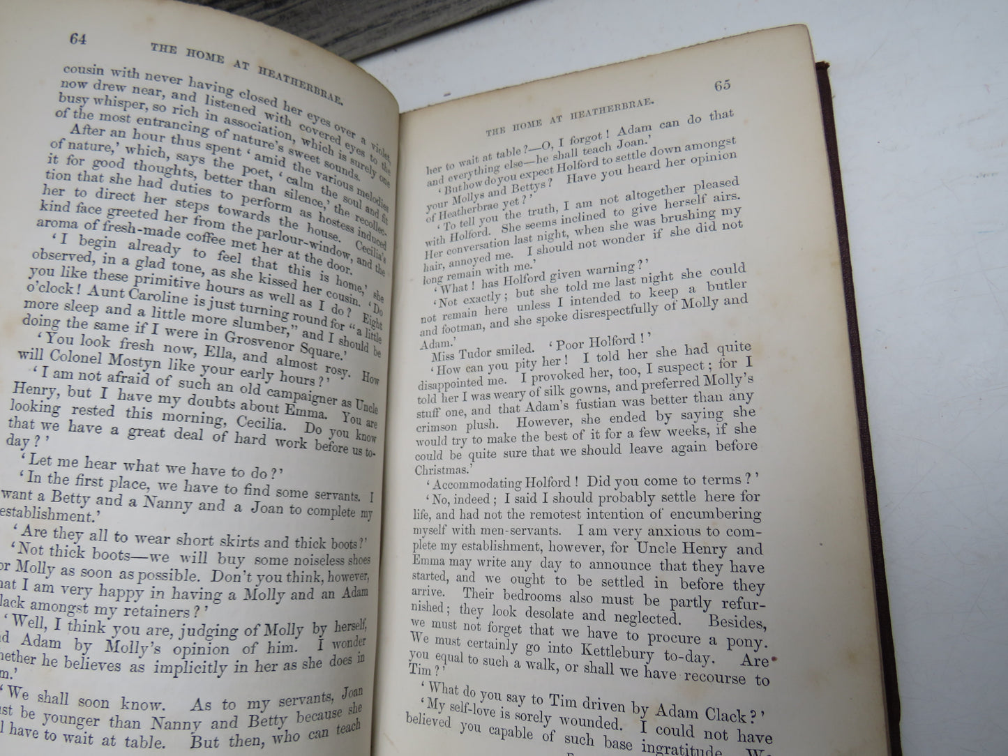 The Home At Heatherbrae A Tale By The Author of Everley 1871