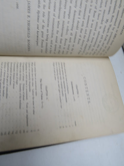 A Manual of Political Economy For Schools and Colleges By James E. Thorold Rogers 1868