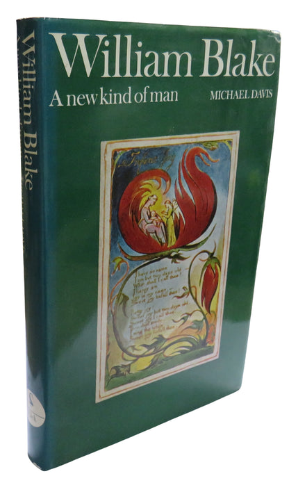 William Blake A New Kind of Man By Michael Davis 1977 book front cover
