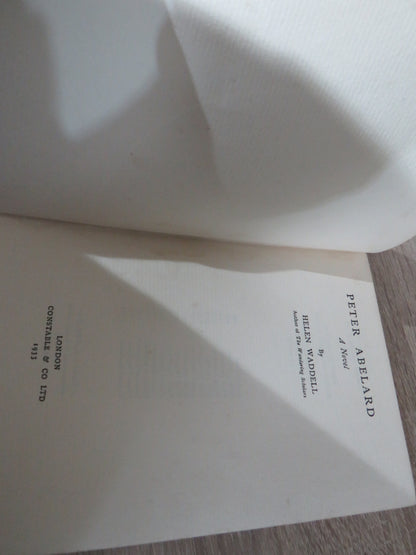 Peter Abelard A Novel By Helen Waddell 1933 book image 3
