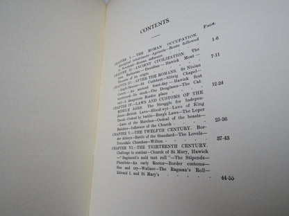 Hawick and The Border A Survey of Social and Political History From The Earliest Times To The Union of the Crowns By The Late R.S. Craig Advocate 1927