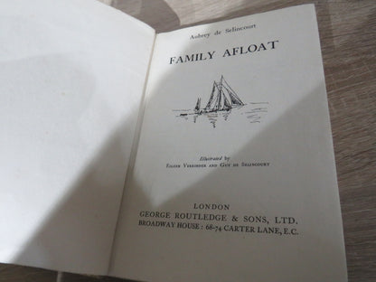 Family Afloat By Aubrey De Selincourt 1940 1st Edition book image 5