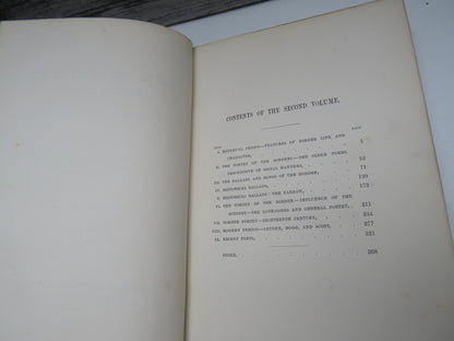 The History and Poetry of the Scottish Border By John Veitch Vol II 1893
