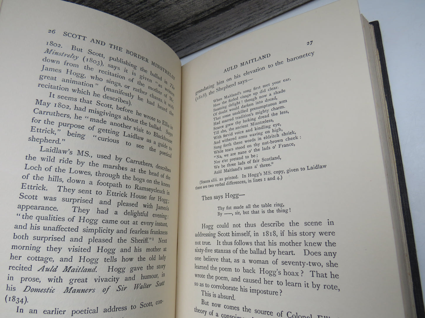 Sir Walter Scott and the Border Minstrelsy By Andrew Lang 1910