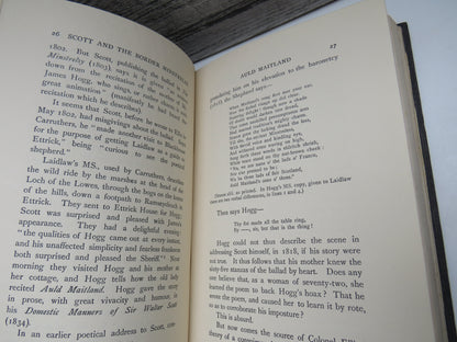 Sir Walter Scott and the Border Minstrelsy By Andrew Lang 1910