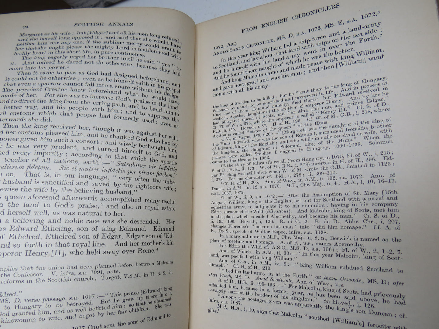 Scottish Annals From English Chroniclers A.D. 500 to 1286 By Alan O. Anderson 1908