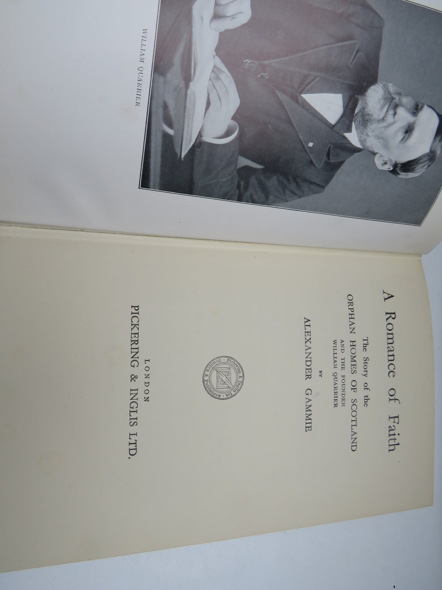 A Romance of Faith The Story of the Orphan Homes of Scotland By Alexander Gammie