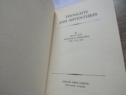 4 Volumes By Winston Churchill Step By Step, Thoughts and Adventures, Great Contemporaries, My Early book image 4