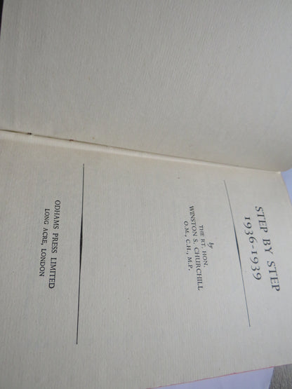 4 Volumes By Winston Churchill Step By Step, Thoughts and Adventures, Great Contemporaries, My Early book image 10