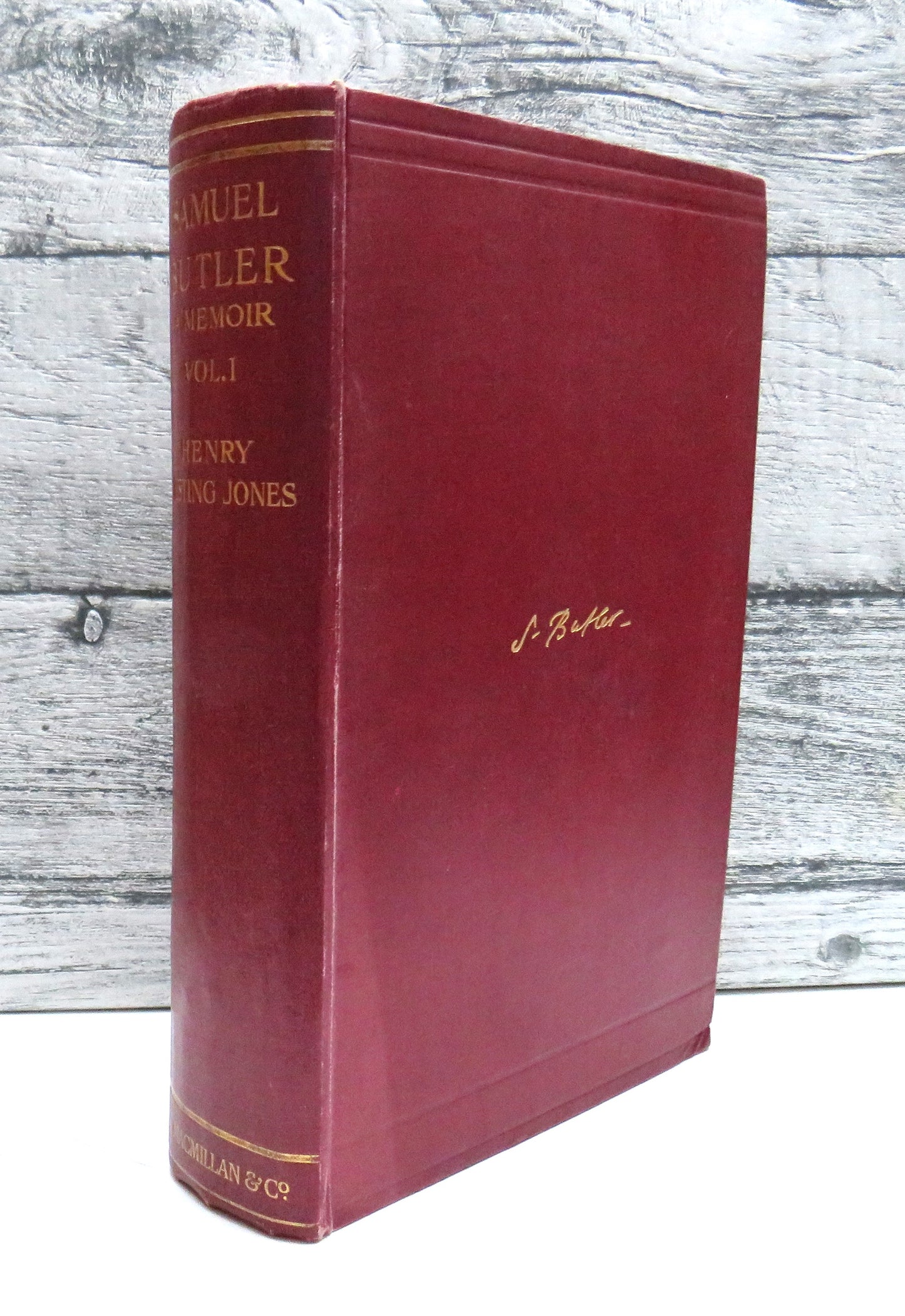 Samuel Butler, Author of Erewhon (1835-1902) A Memoir by Henry Festing Jones, Volume I (Biography Book, 1920)