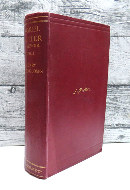 Samuel Butler, Author of Erewhon (1835-1902) A Memoir by Henry Festing Jones, Volume I (Biography Bo book front cover