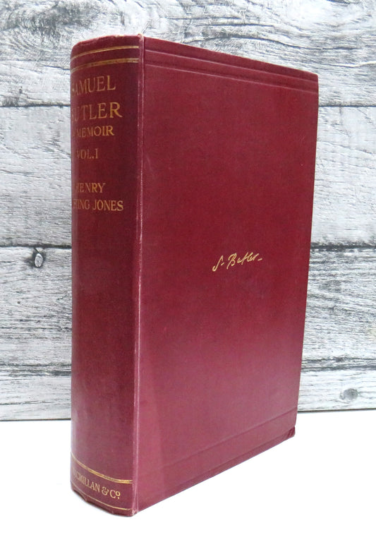 Samuel Butler, Author of Erewhon (1835-1902) A Memoir by Henry Festing Jones, Volume I (Biography Book, 1920)