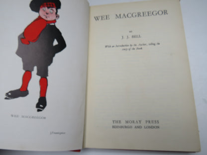 Wee MacGreegor By J.J. Bell 1947