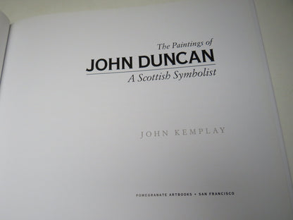 The Paintings of John Duncan A Scottish Symbolist By John Kemplay 2009 book image 3