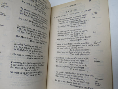 Poems of Robert Burns The Penguin Poets 1946